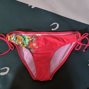 NWOT Athleta adjustable hot red bikini bottom